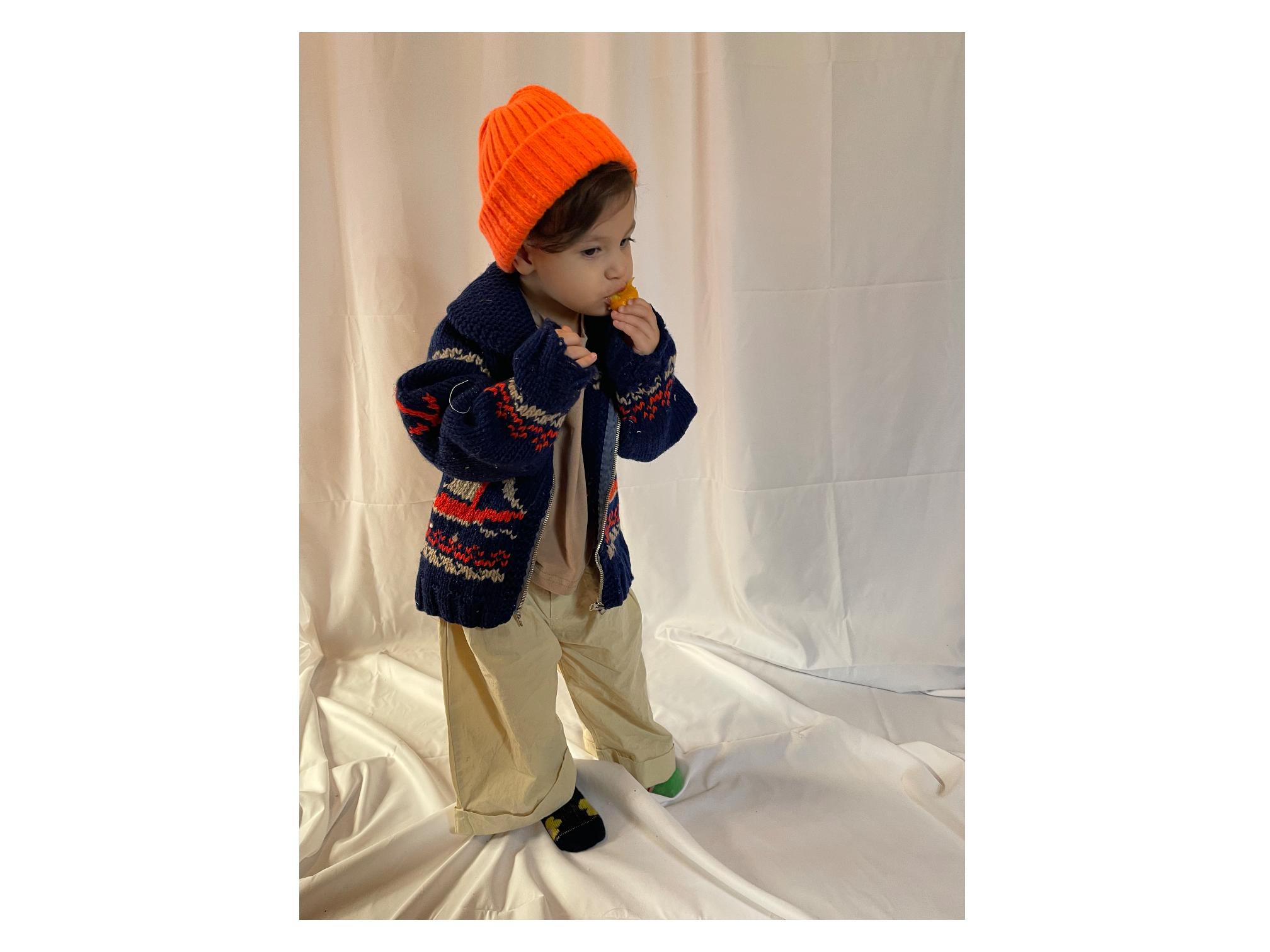 Cream Wide Leg pants Size 2Y