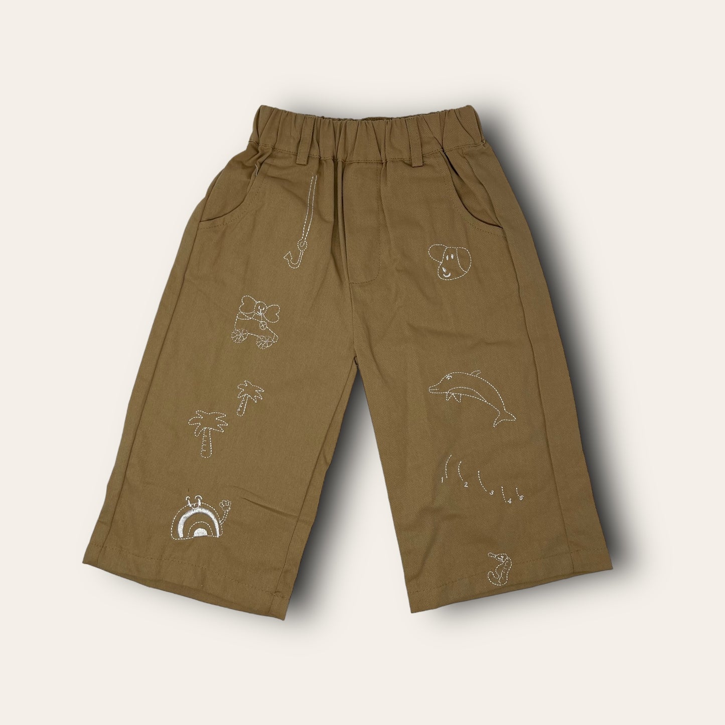 Embroidered  Pants