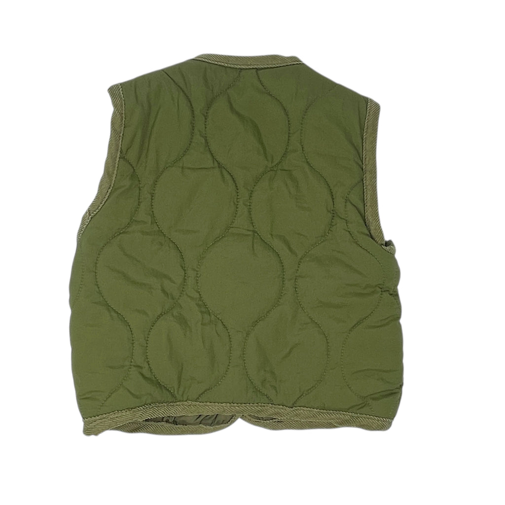 Green Quilted Vest Size 2