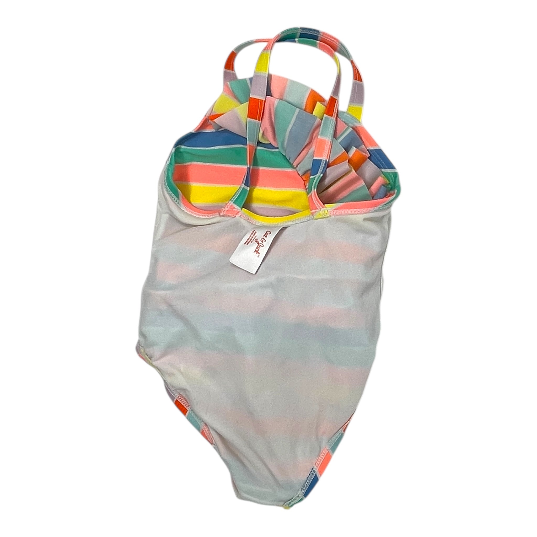 Rainbow Stripe Swimsuit 3Y