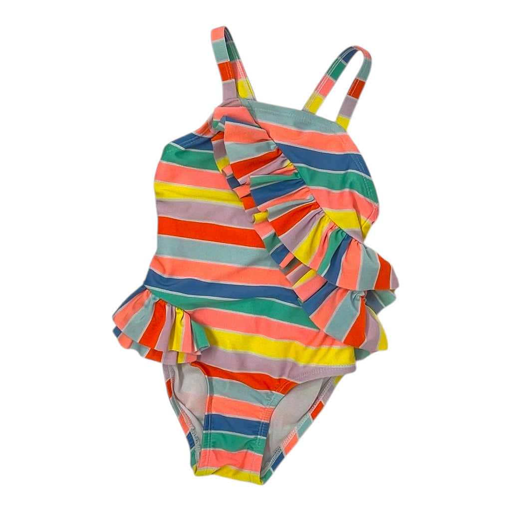 Rainbow Stripe Swimsuit 3Y