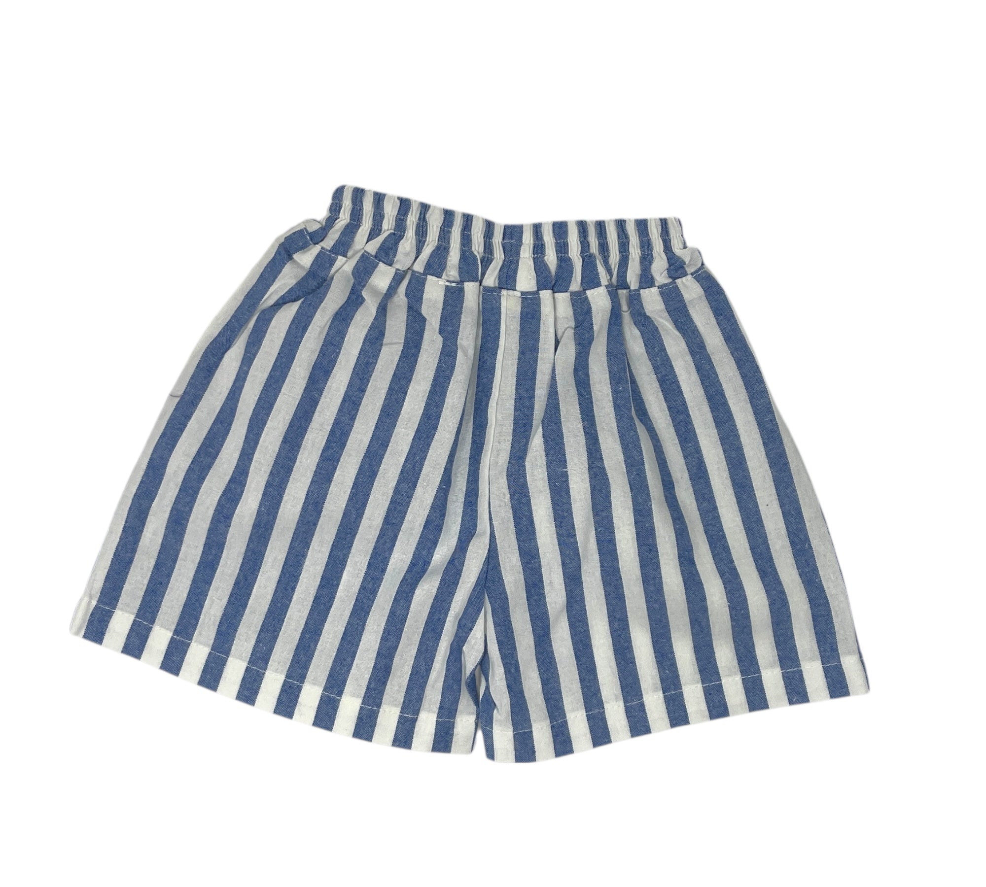 Blue Stripe Shorts Size(6-12M-5Y)