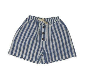 Blue Stripe Shorts Size(6-12M-5Y)