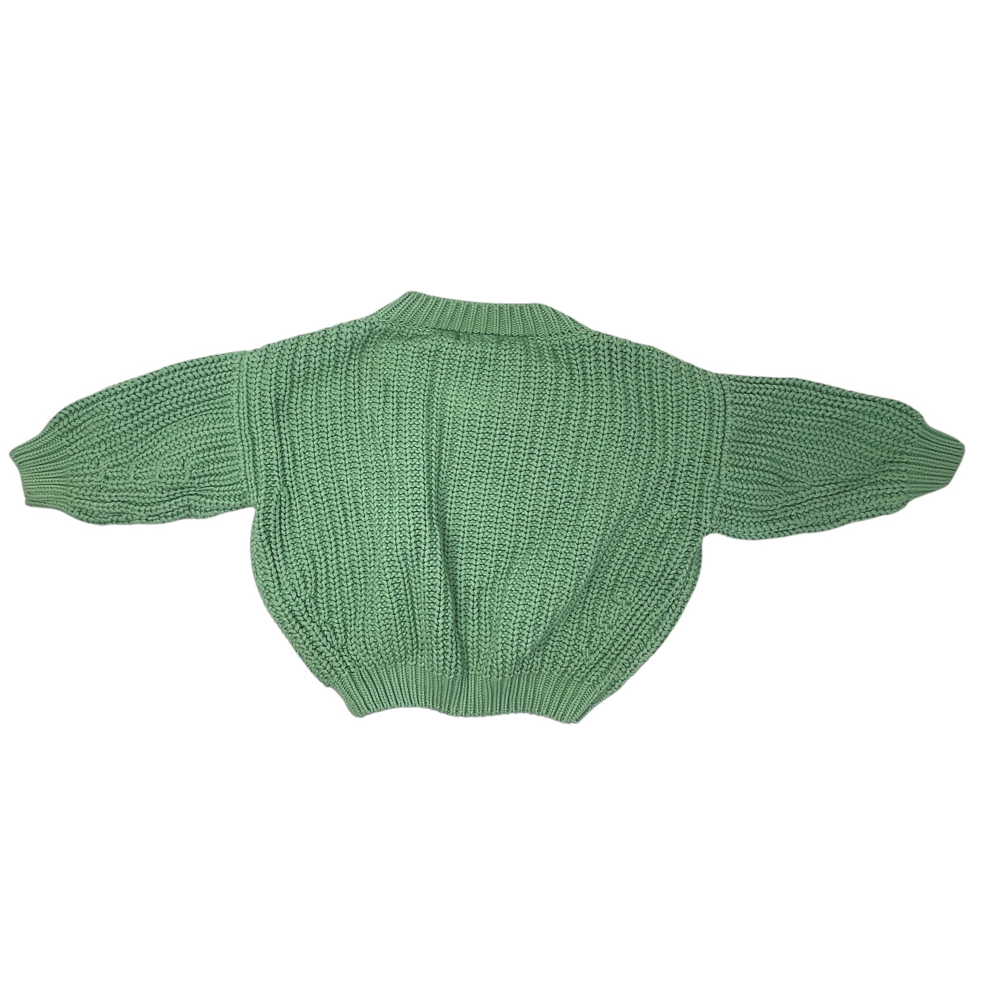 Sea Foam Green Knitted Sweater Size 2