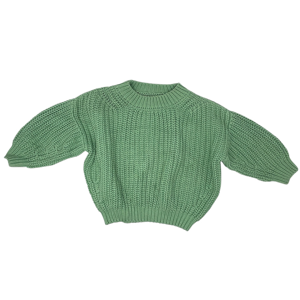 Sea Foam Green Knitted Sweater Size 2