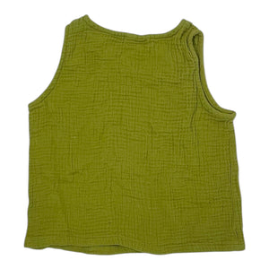 Green Tank top Size 4