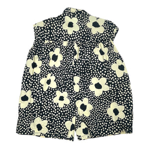 Navy Flower jumpsuit Size 4