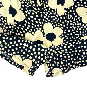 Navy Flower jumpsuit Size 4