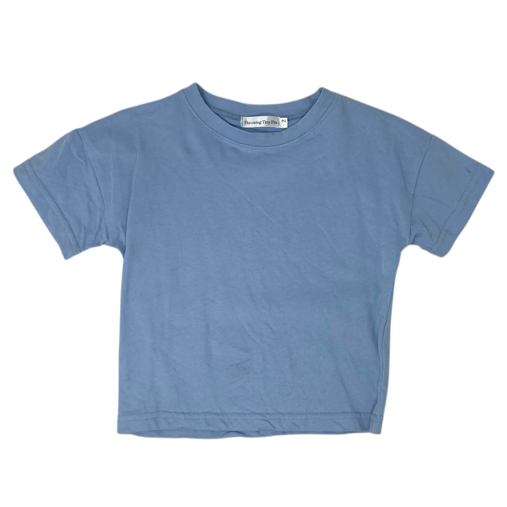 Basic Blue t-shirt Size 2Y