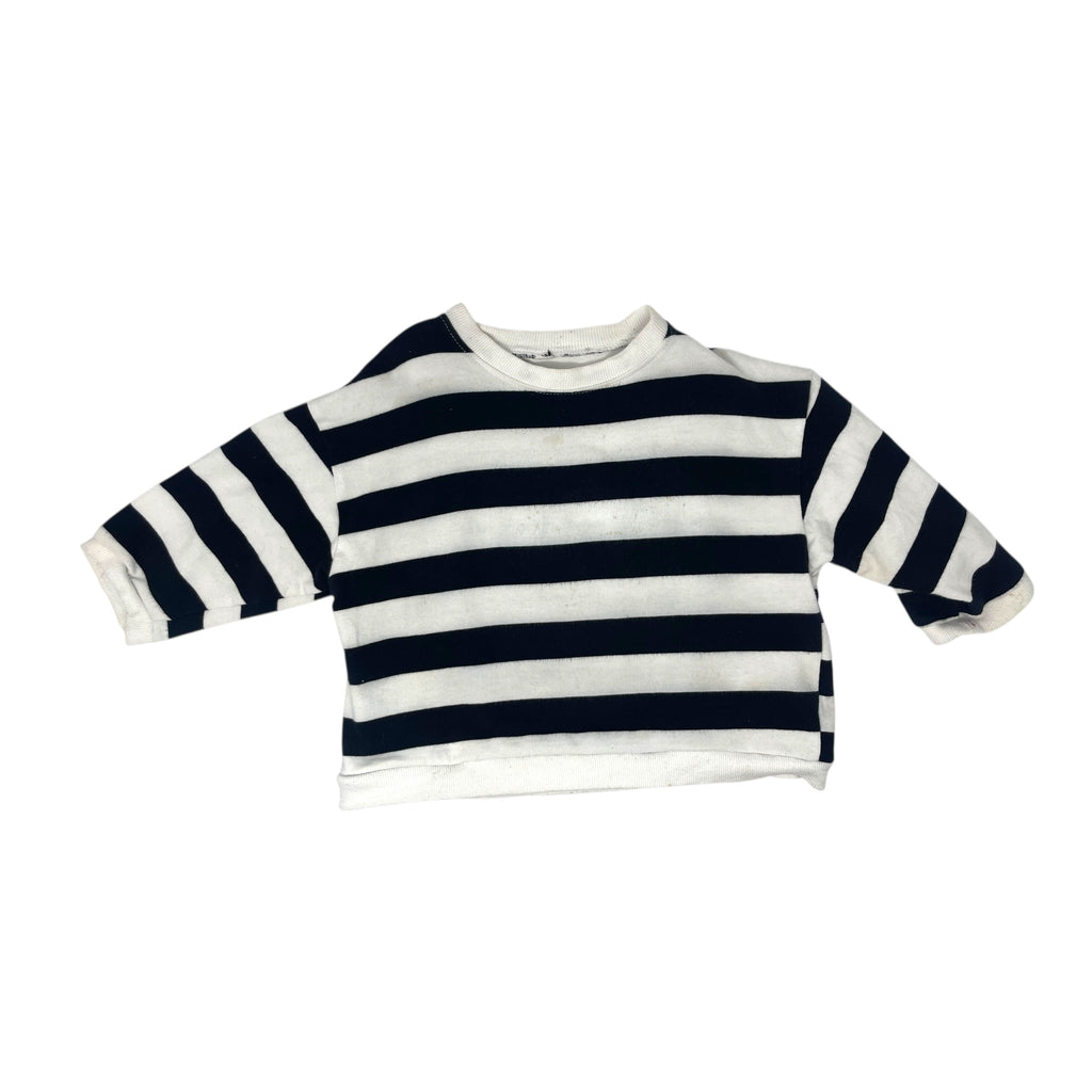 Stripe Black white Shirt size 2