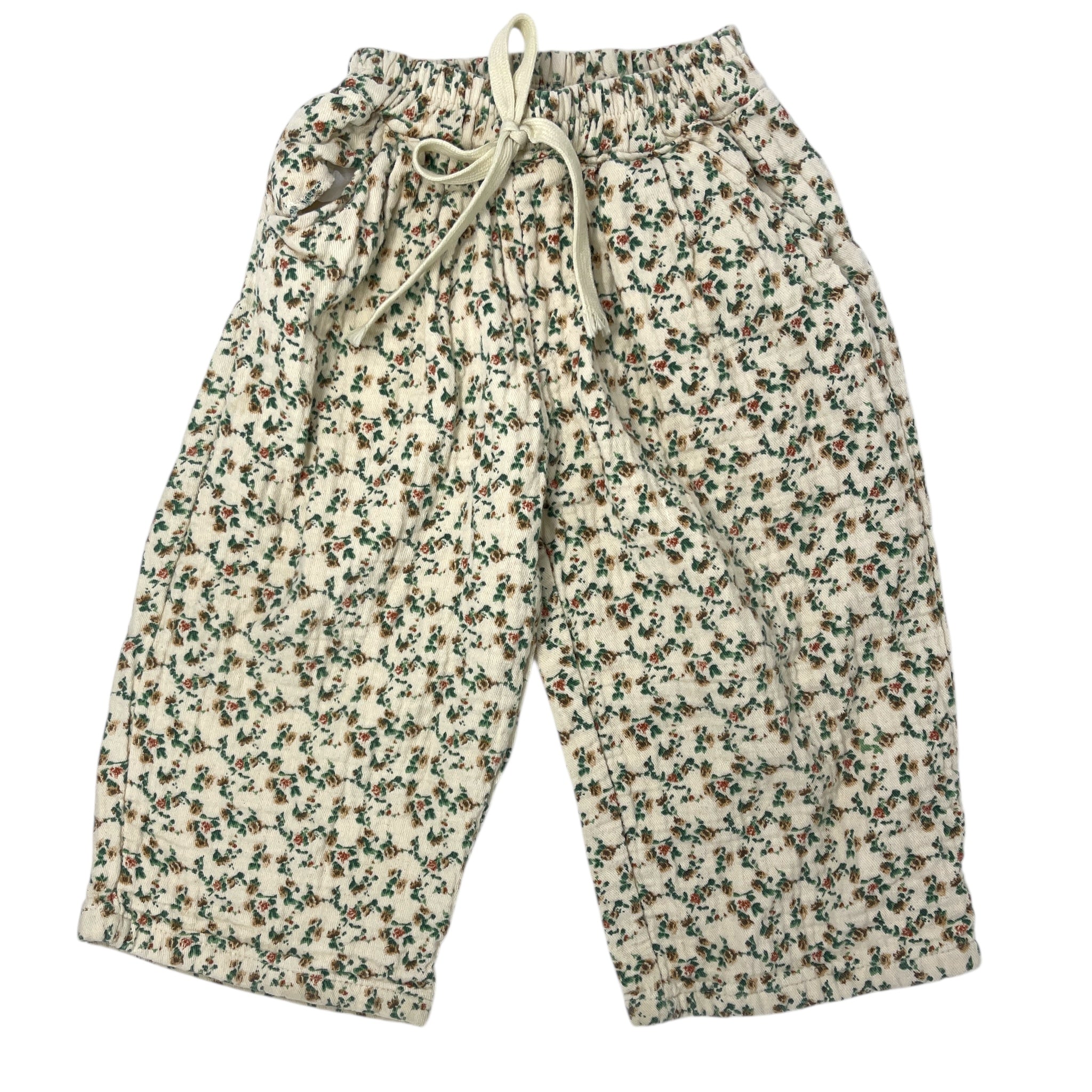 Small Flower Pants SIZE 4