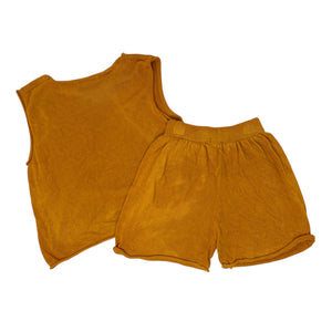 Knitted two piece Terracotta Set size 2Y