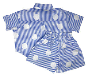 Stripe and Polka Dot Set Size (2-8Y)