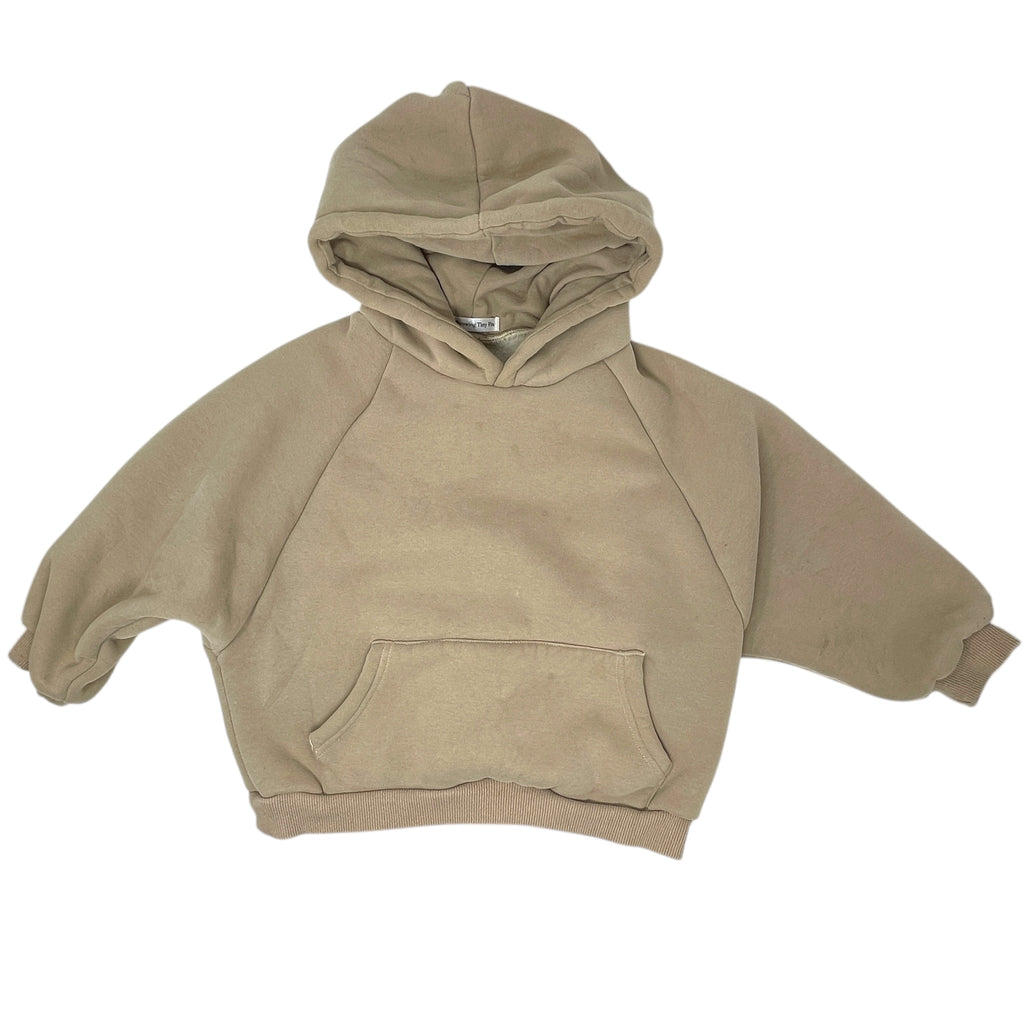 Beige Hoodie Size 4