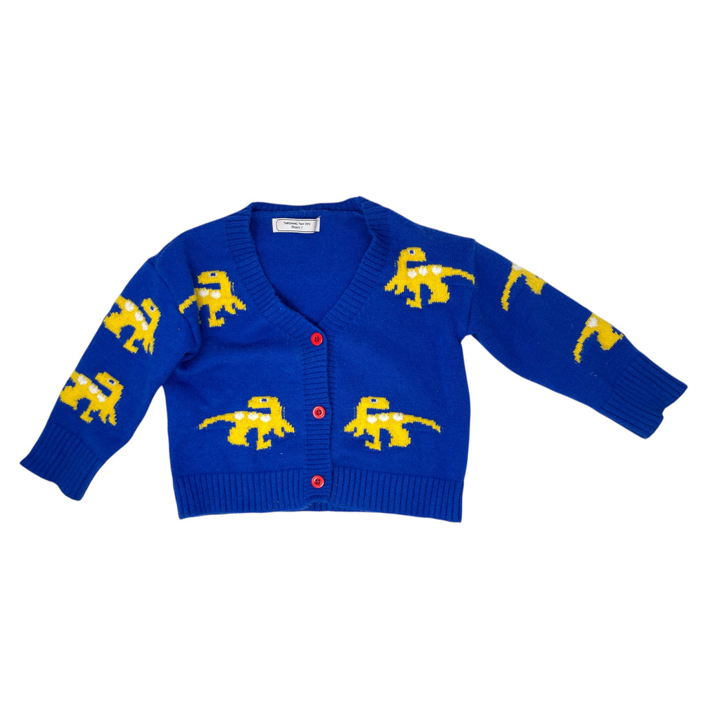 Dinosaur Cardigan Size 2Y