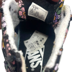 Floral Vans Size 7 toddler