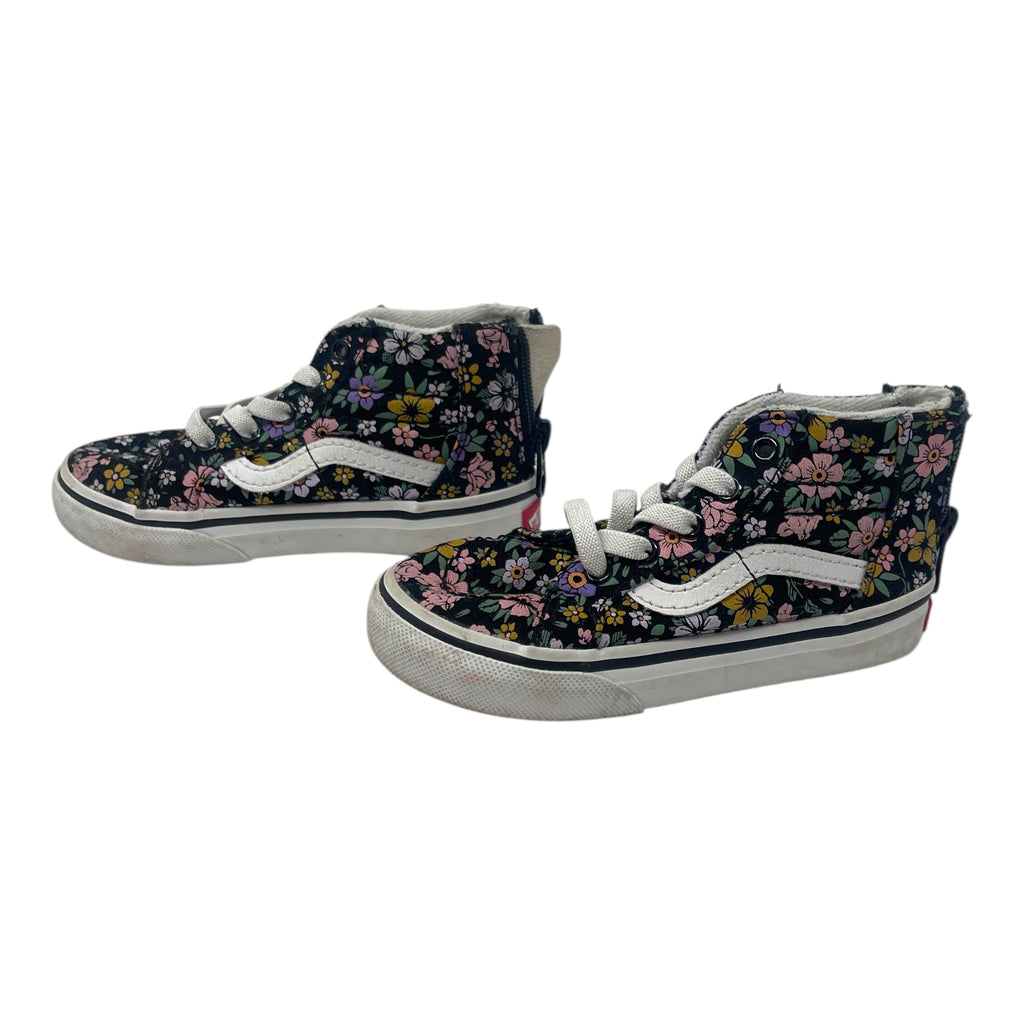Floral Vans Size 7 toddler