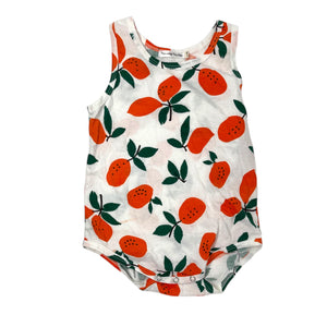 Orange Onesie Size 12-18M
