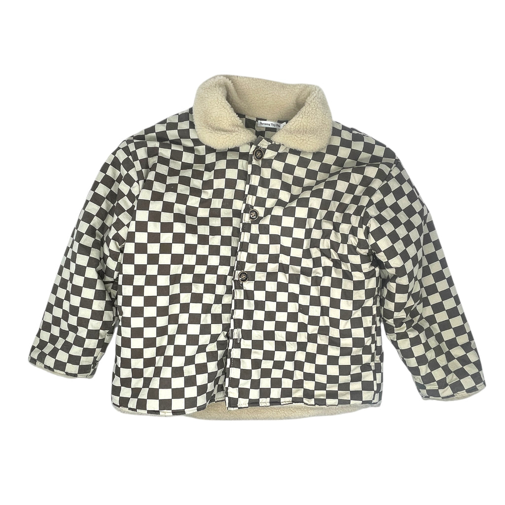 checker coat size 5