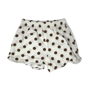 Brown Polka Dot Shorts Size 3Y