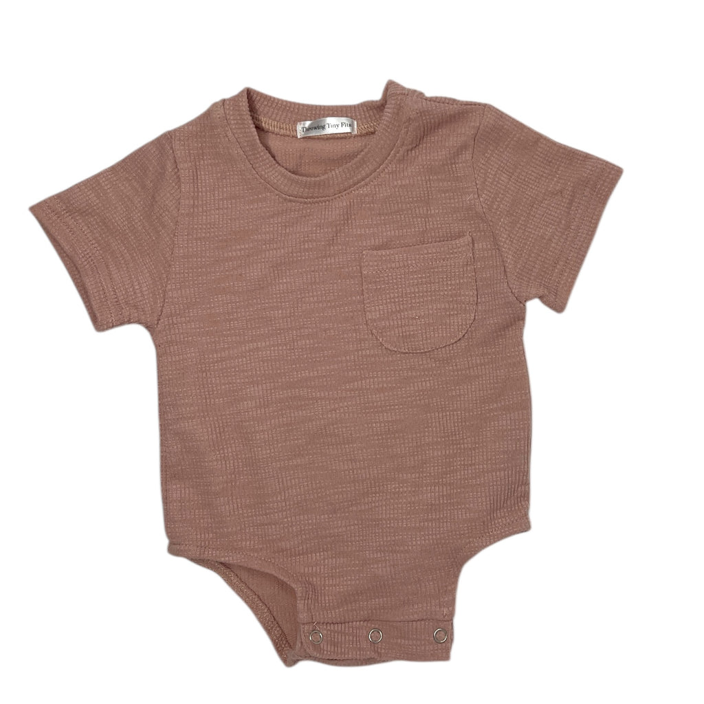 Pink Onesie Size 6-12M