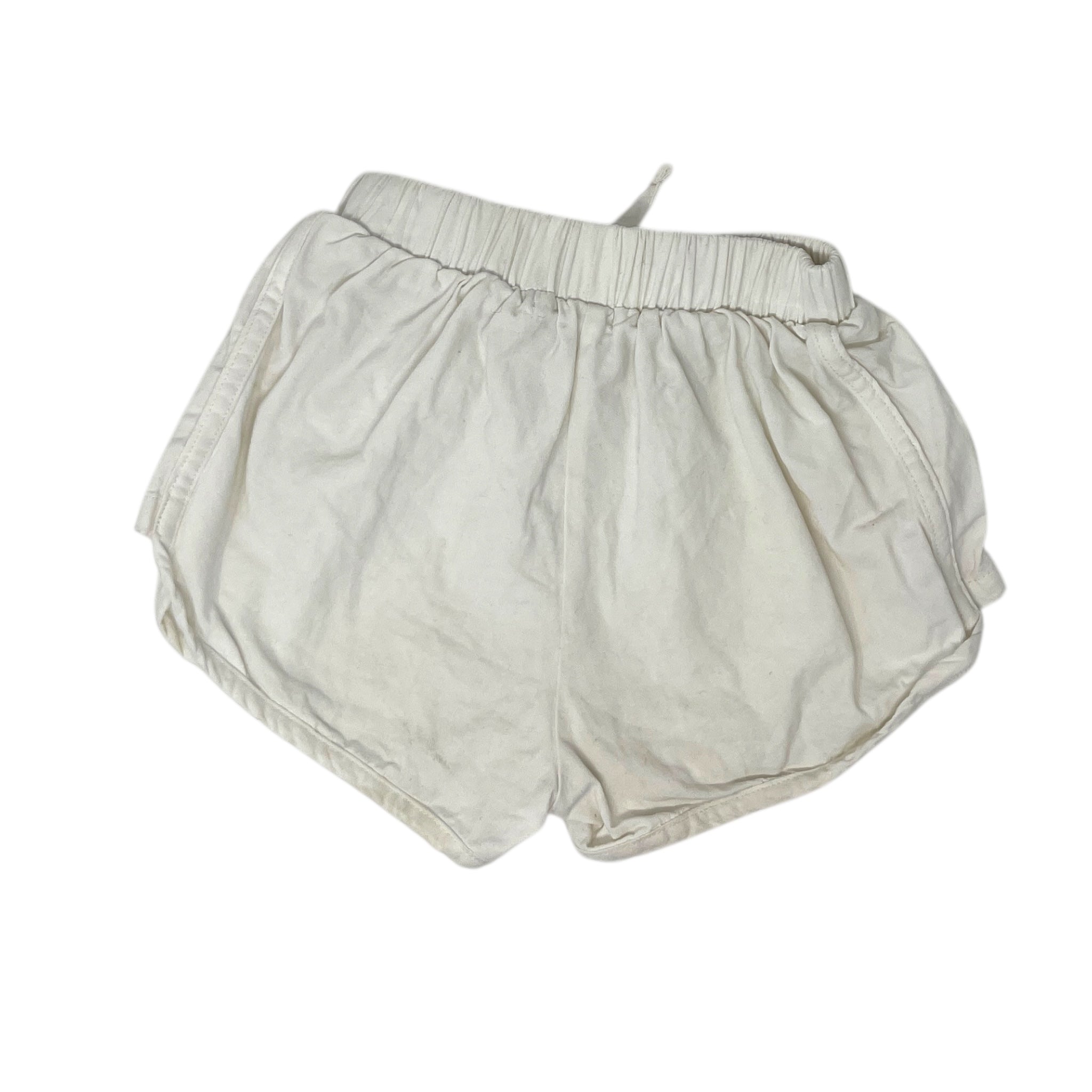 White Track Shorts Size 2Y