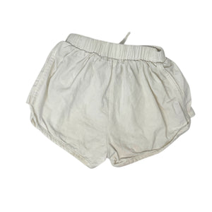 White Track Shorts Size 2Y