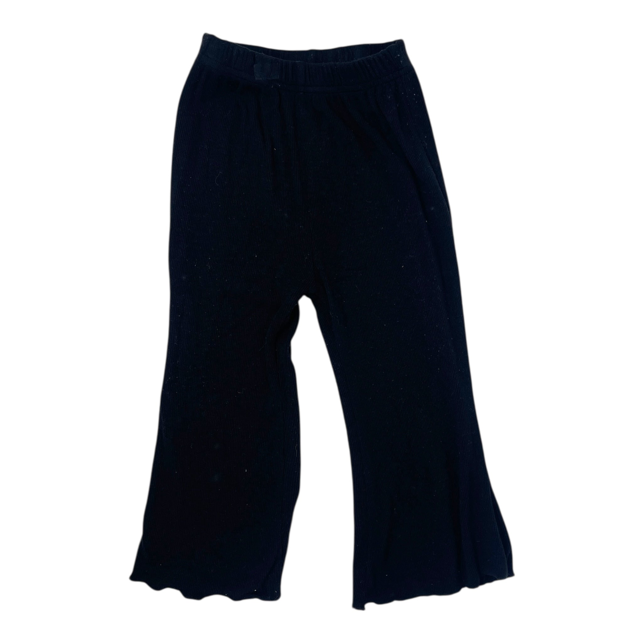 Black wide leg Leggings Size 2Y
