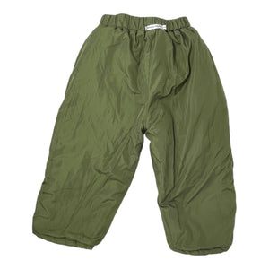 Green Quilted Pants size