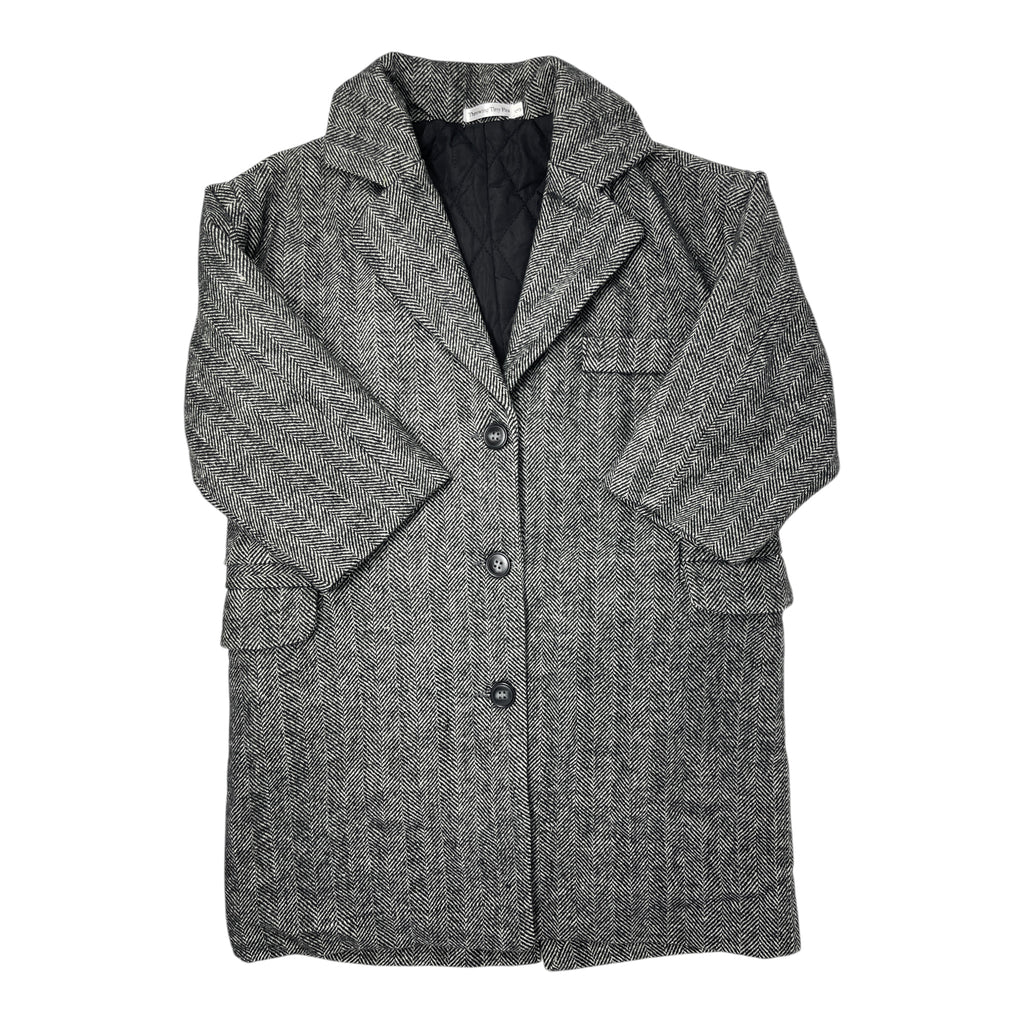 Grey Trench Coat 3/4Y