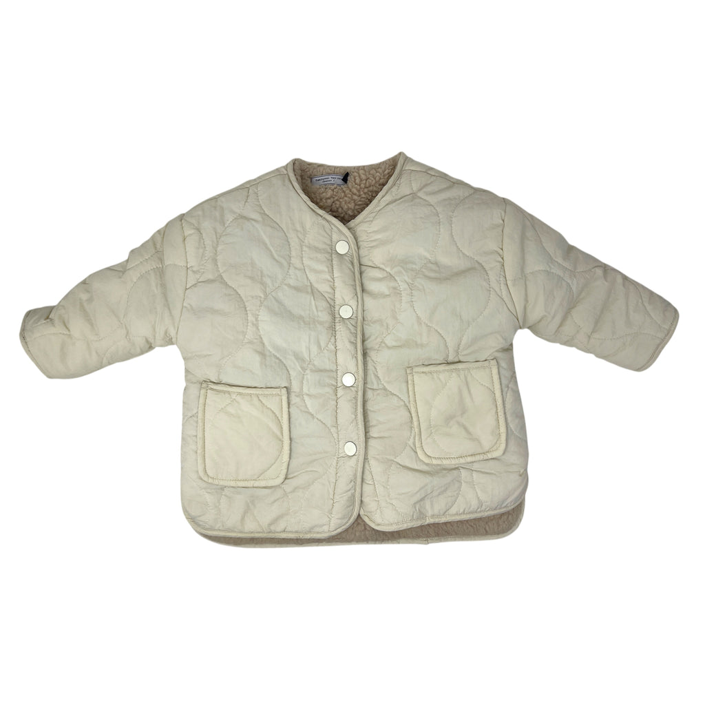 Cream Jacket Size 2Y