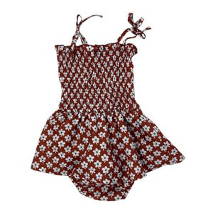 Brown Smock Dress 18/24M