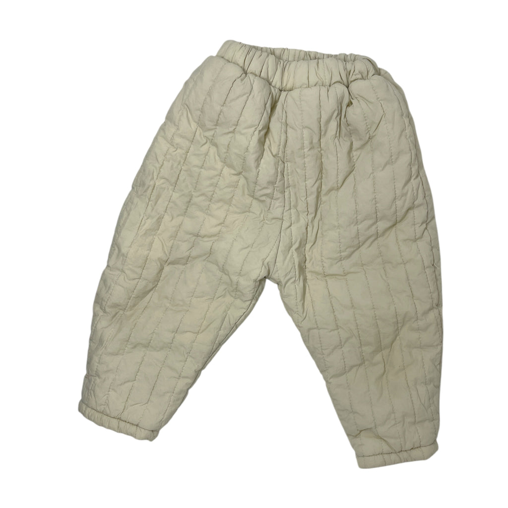 CREAM WINTER PANTS SIZE 2Y