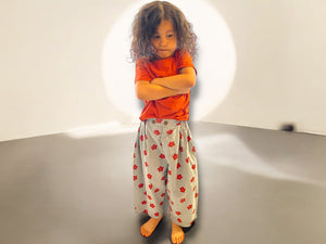 Walking with Flower Pants Size(1-6Y)